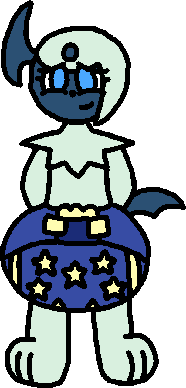 Aurel The Little Absol - Absol (703x1373), Png Download