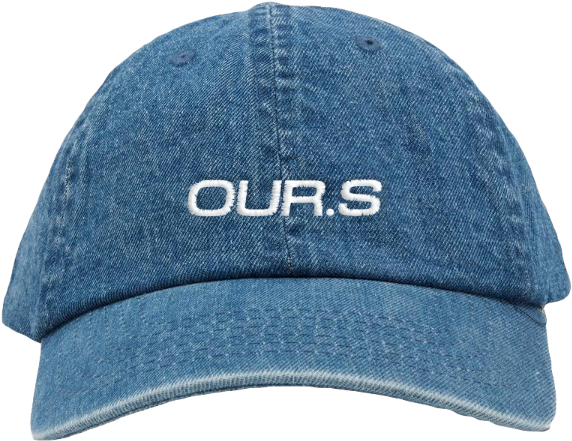 S Denim Dad Hat - Blank Denim Adjustable Dad Hat (600x600), Png Download