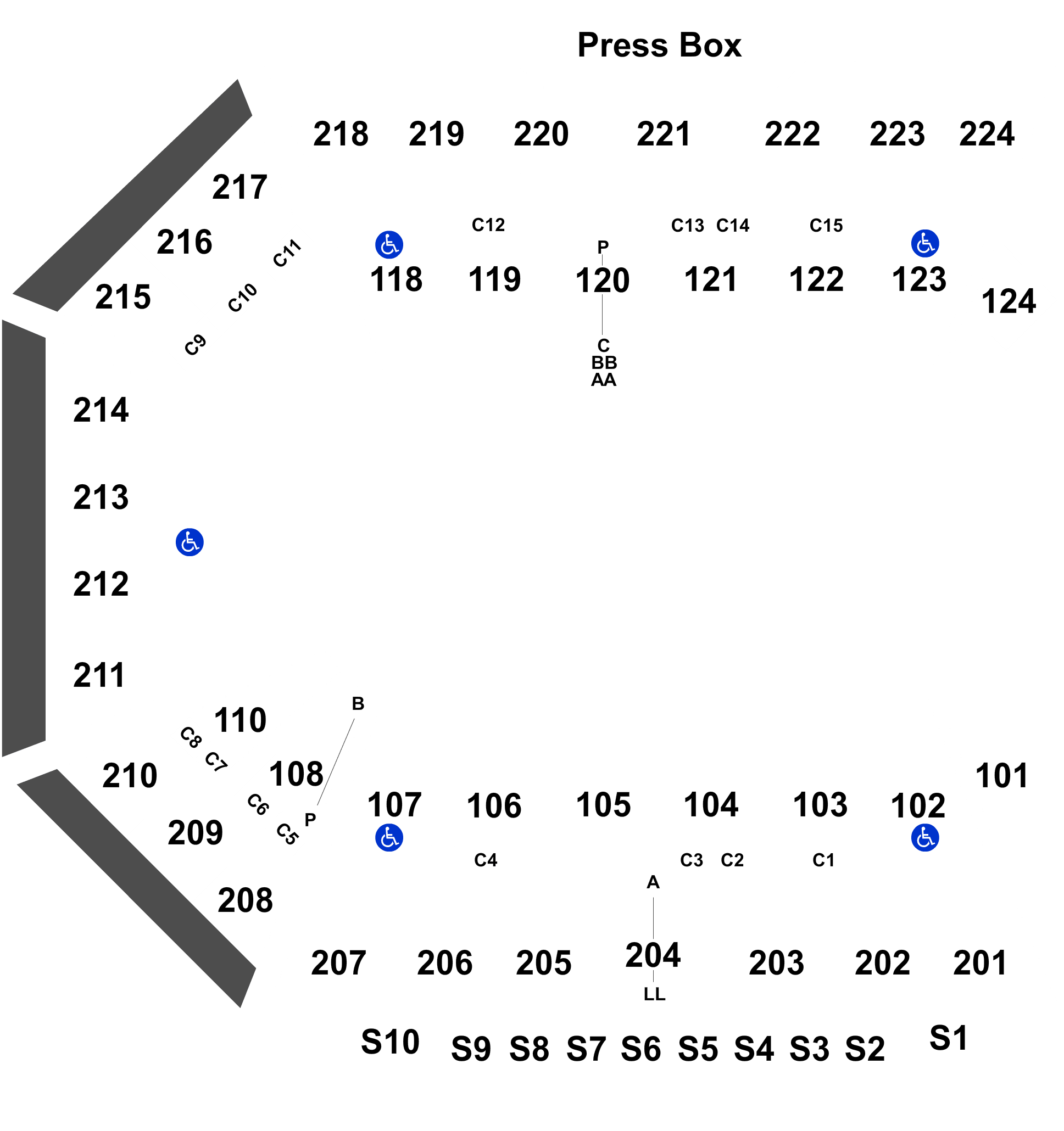 Legend - Bmo Harris Bank Center (2100x2100), Png Download