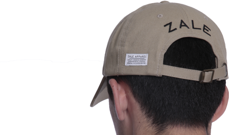 Zale Khaki Dad Hat Back Khaki Dad Hat (1000x518), Png Download