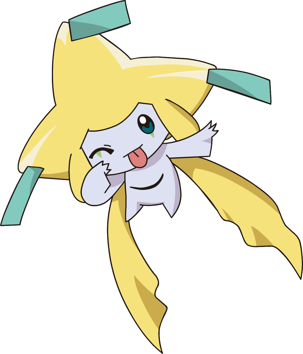 385jirachi Ag Anime 4 - Pokemon Jirachi (1063x1241), Png Download
