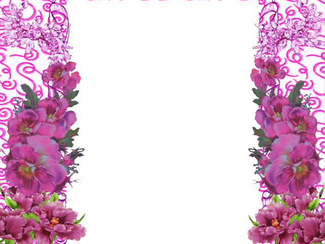 Fundo Flores Cor De Rosa - Fundo Cor De Rosa (640x480), Png Download