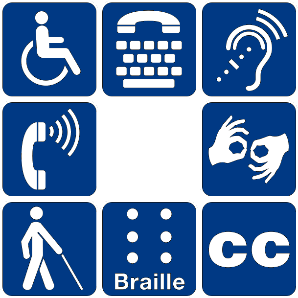 Disability Symbols-png - Symbols In Health And Social Care (616x616), Png Download