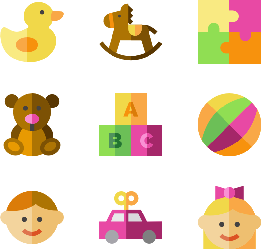 Kindergarten - Kindergarten Flat Icon (600x564), Png Download