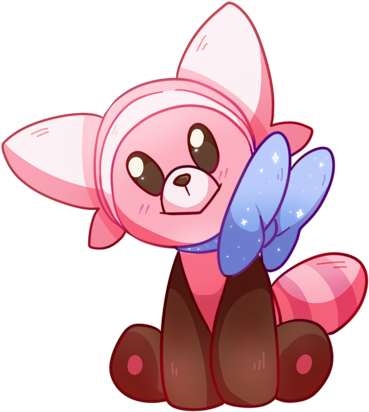 Stufful Probably Hates The Bow Deep Down Inside - Pokemon Cute Stufful (809x953), Png Download