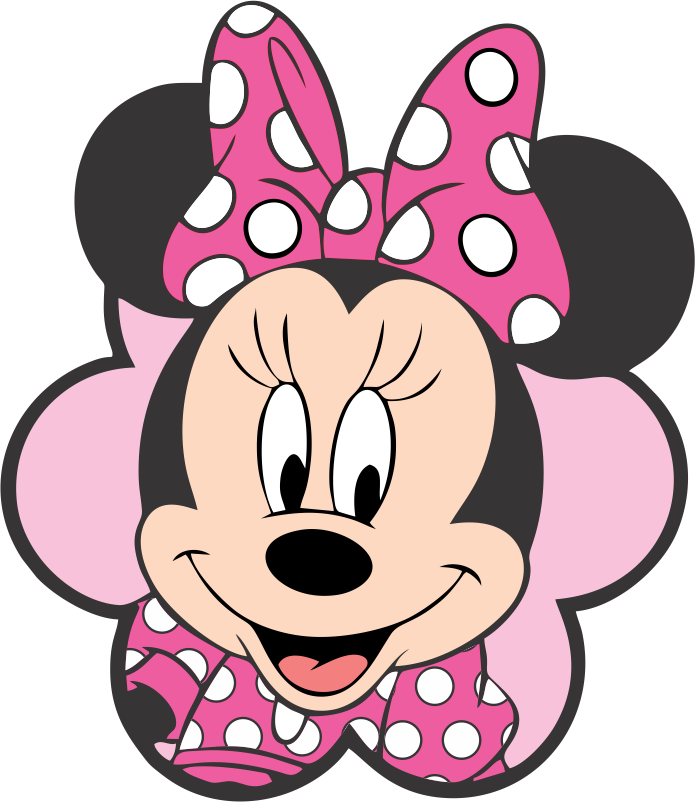 Turma Do Mickey - Minnie Png (695x802), Png Download