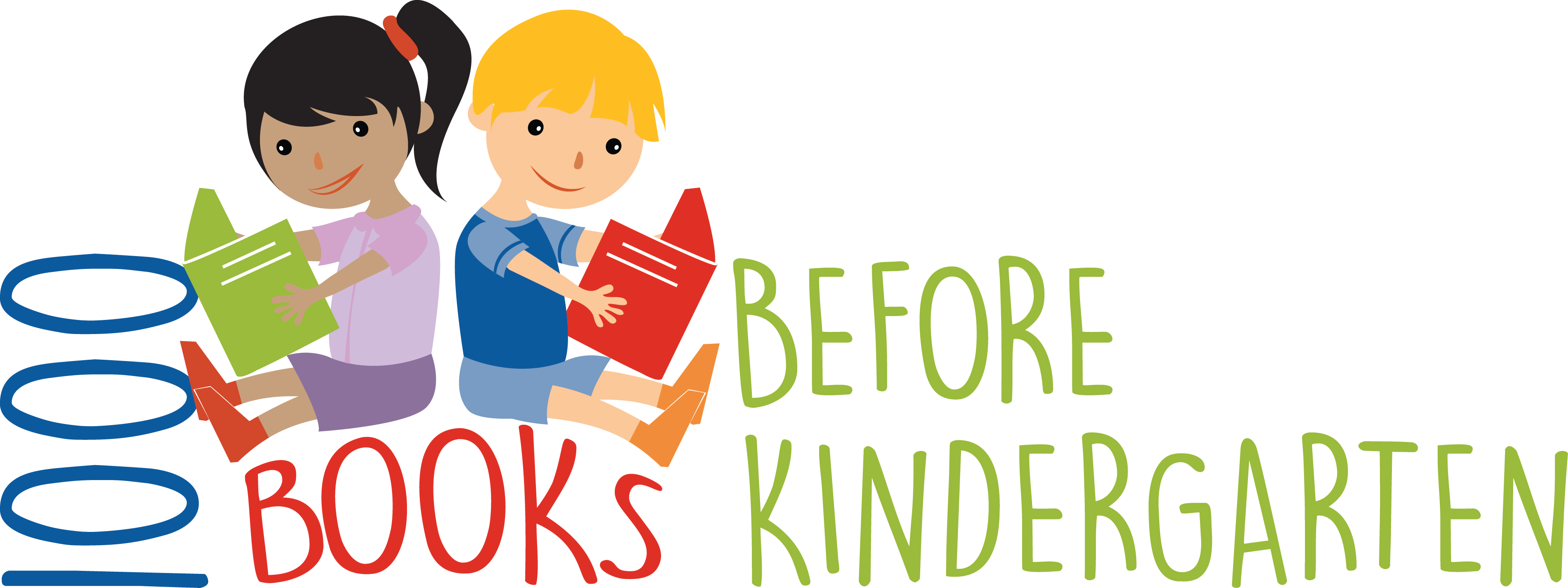 1000 Books Before Kindergarten Kickoff - 1000 Books Before Kindergarten Clipart (3660x1373), Png Download