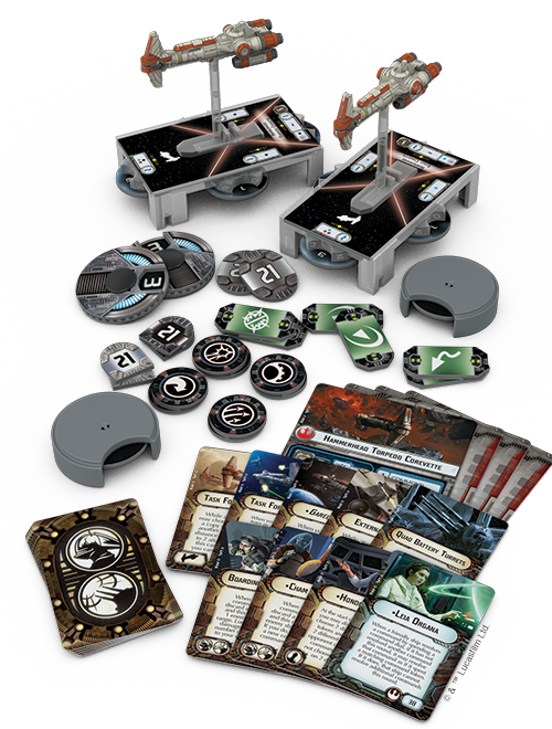 Swm27 Hammerhead - Star Wars Armada Hammerhead Corvettes Expansion (500x660), Png Download