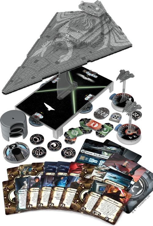 Swm29 Spread - Star Wars Armada Chimaera (500x735), Png Download