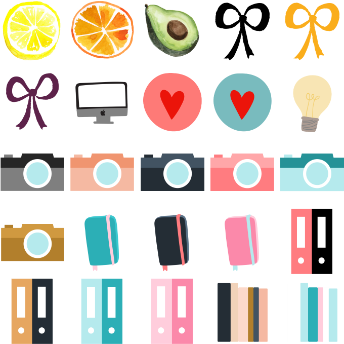 Iconos Ordenador Bonitos - Stickers Bonitos (700x700), Png Download