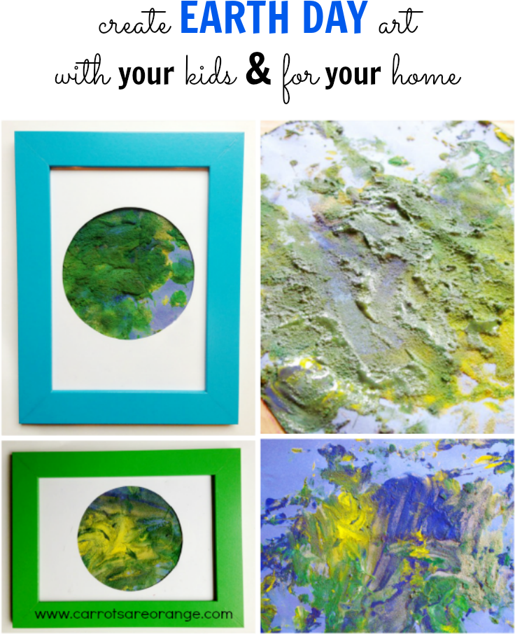 Earthdayartpost - Circle (787x971), Png Download