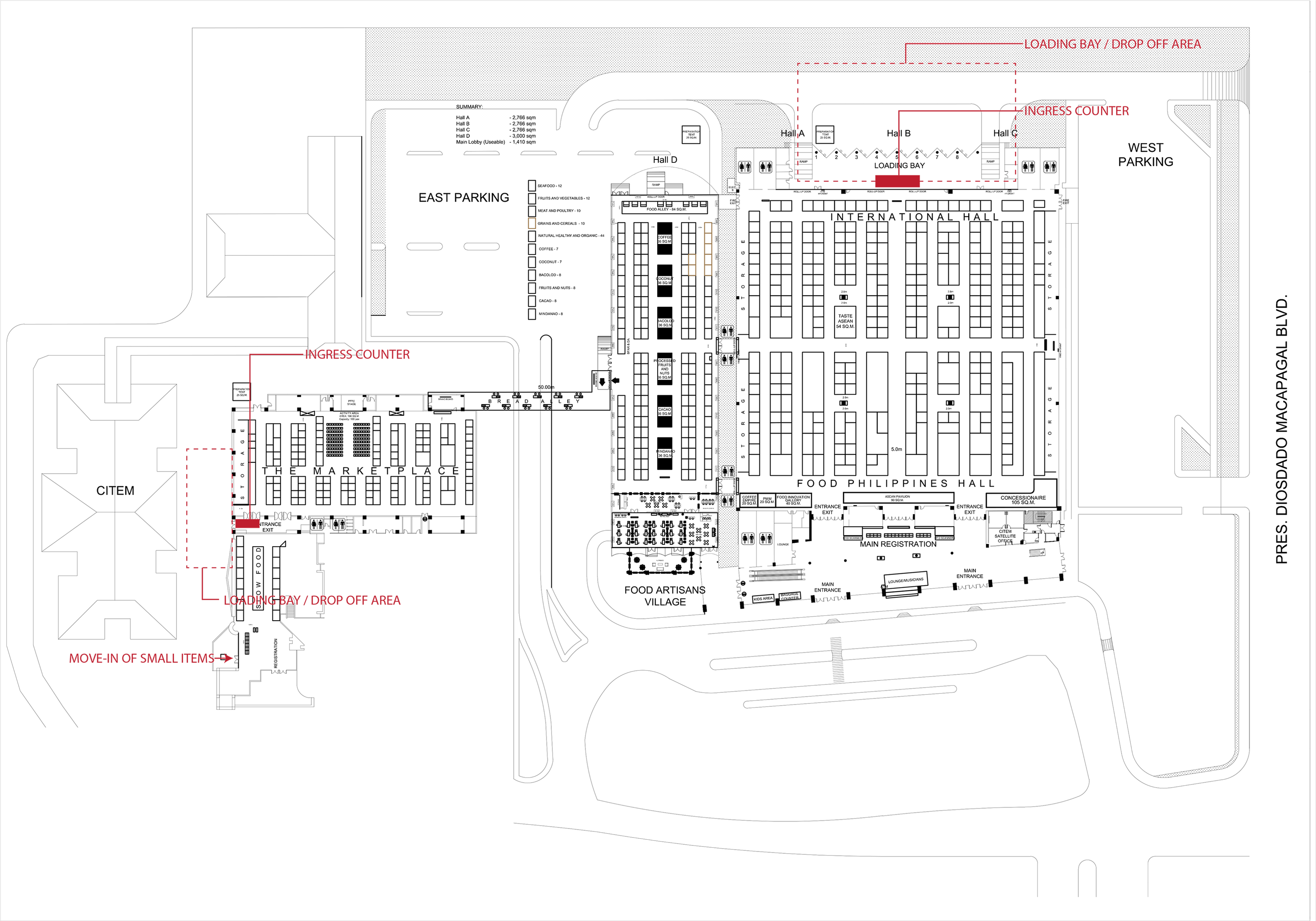 Floor Plan - Ifex Philippines (3480x2461), Png Download