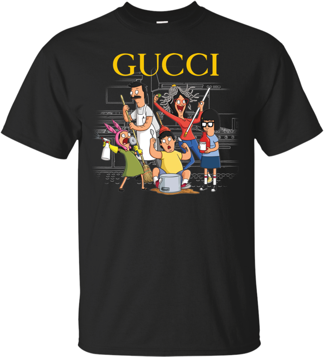 Gucci Bob's Burgers Unisex T Shirt, Tank, Long Sleeve, - Anthrax For All Kings Shirt (1155x1155), Png Download