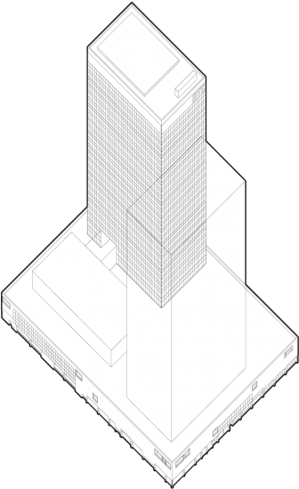 The World Trade Center, Tower - Architecture (600x600), Png Download