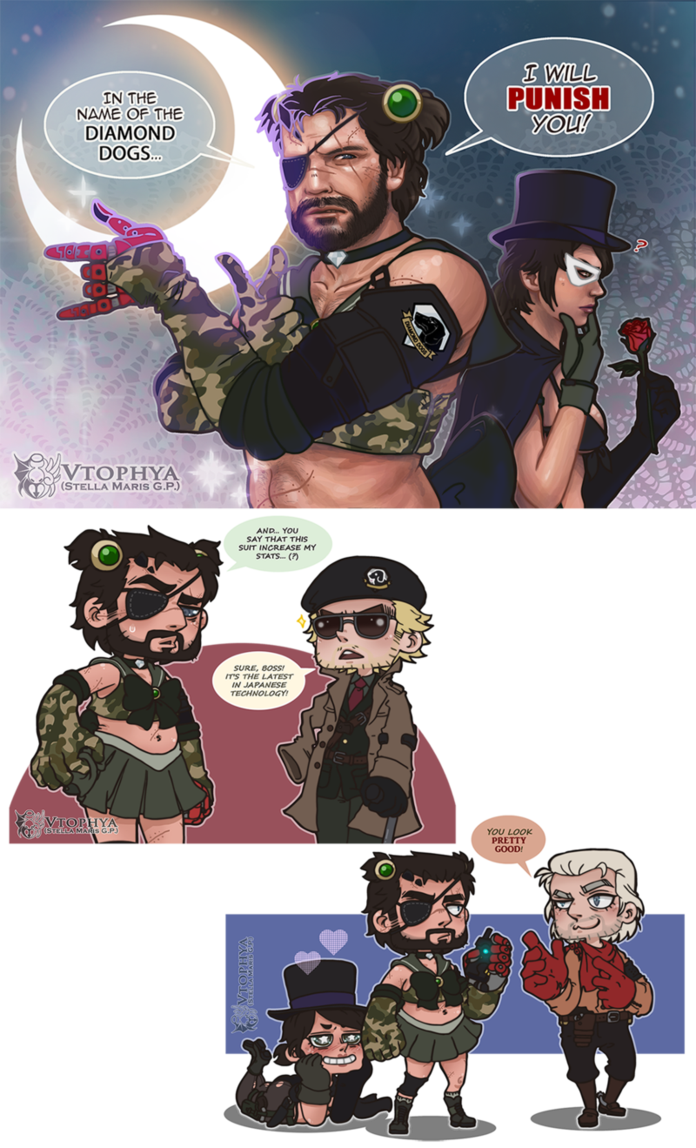 Loves Venom And Venom Hate - Mgsv Comics (696x1148), Png Download