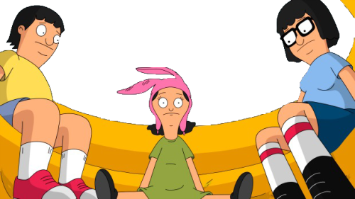 08/20/15 At - Bob's Burgers Louise Sitting - Free Transparent PNG ...