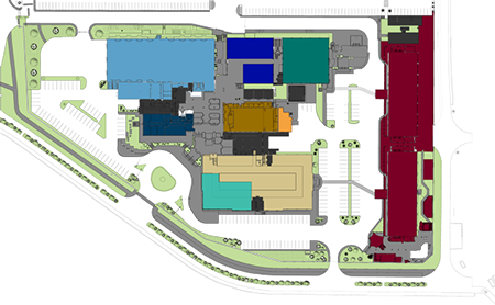 Center, International Building And The Clarion Hotel - World Trade Center Curacao (450x278), Png Download