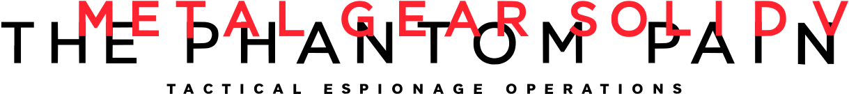 Metal Gear The Phanton Pain "venom Snake" 10cm - Metal Gear Solid V: The Phantom Pain (1280x320), Png Download