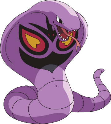 75kib, 360x405, Venom Snake - Pokemon Card Arbok Ex (360x405), Png Download