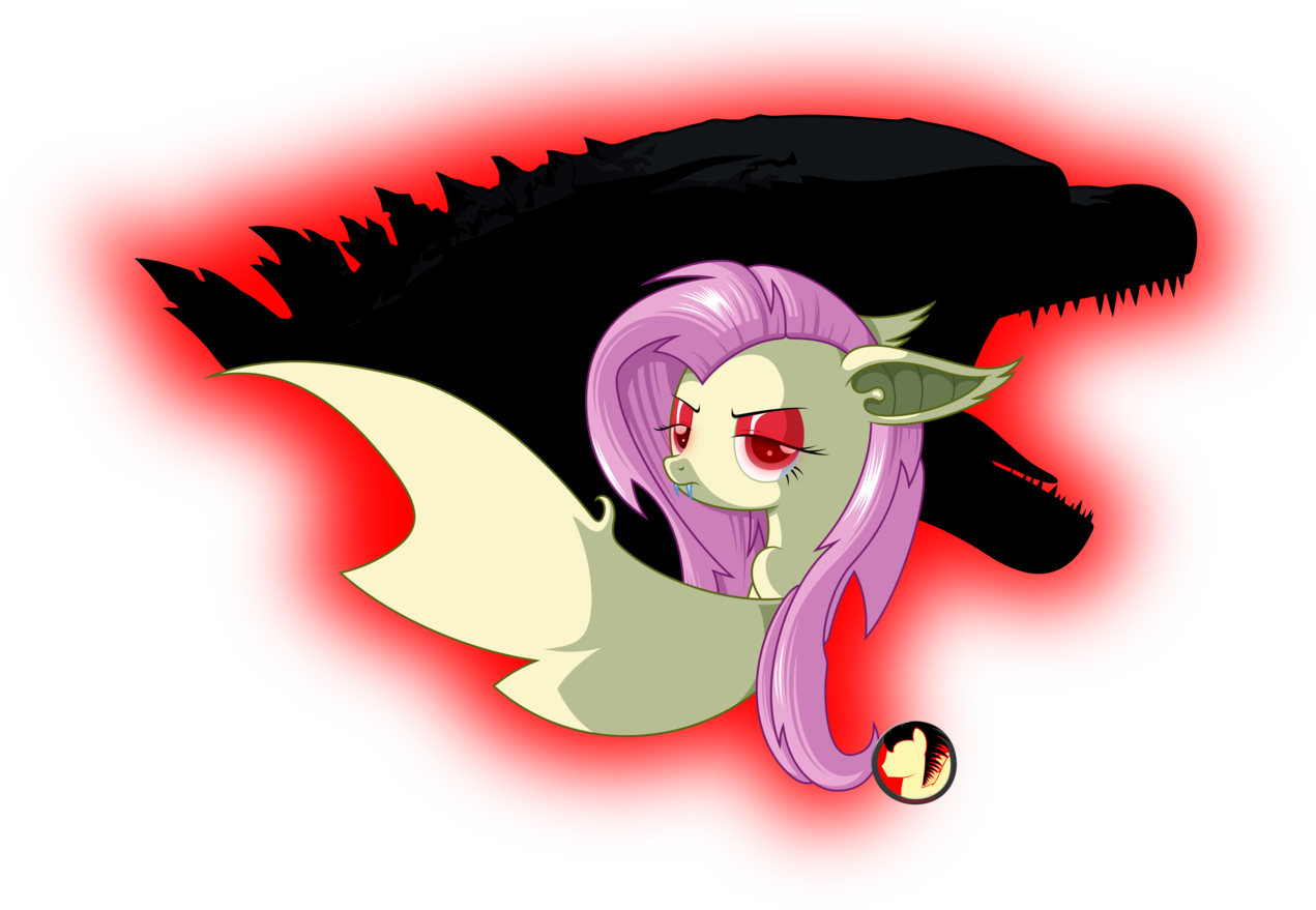 Absurd Res, Artist - Flutterbat Vs Godzilla (1280x878), Png Download