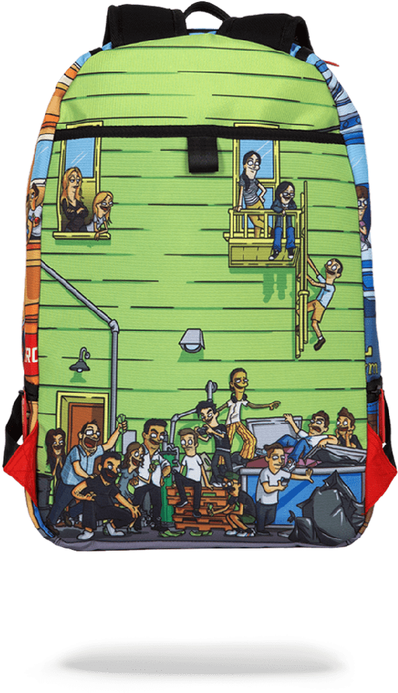 Designed By Show Creator Loren Bouchard And Sprayground's - Sprayground Bob's Burgers Backpack (447x570), Png Download