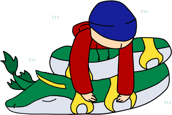 Derek And Snake (782x458), Png Download