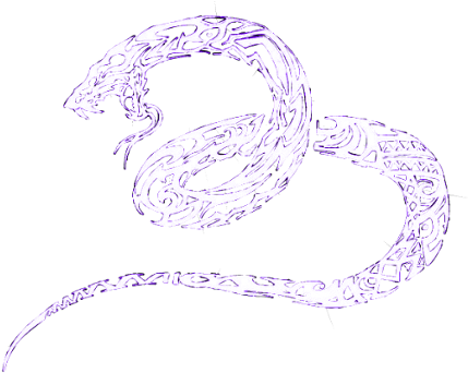 Fnaf Oc Snake Voper - Sketch (1024x1024), Png Download