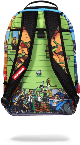 And Bob's Isn't The Only Animated Option For Bag Lovers - Rick And Morty Sprayground (447x570), Png Download