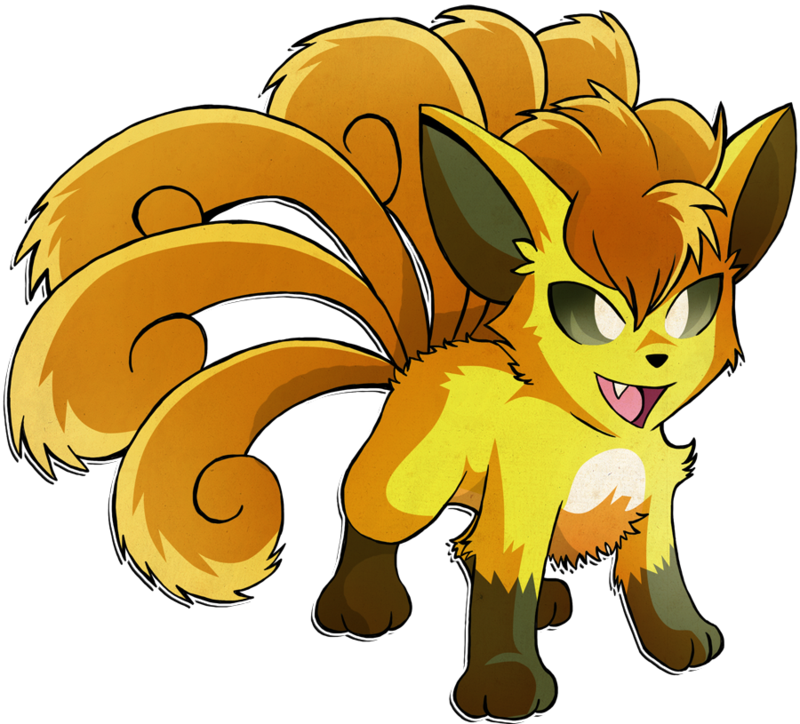 Yo Shiny Vulpix By Softmonkeychains On Deviantart - Vulpix Shiny (800x724), Png Download