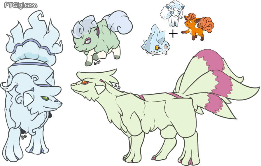 Vulite/avanine [pbfp] - Pokémon (895x569), Png Download