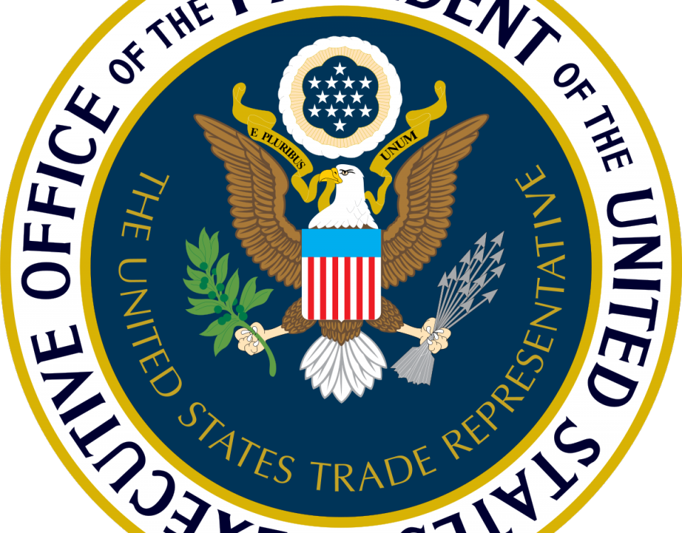 Office Of The Us Trade Representative (960x750), Png Download