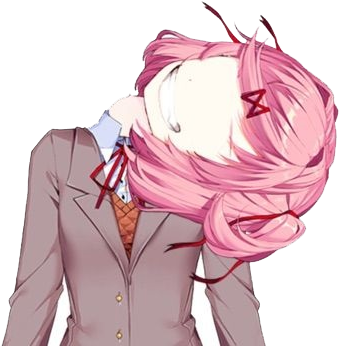 View Samegoogleiqdbsaucenao Snapped Neck Natsuki , - Doki Doki Literature Club Costumes (640x360), Png Download