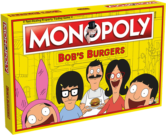 Monopoly: Bob's Burgers Edition (600x600), Png Download