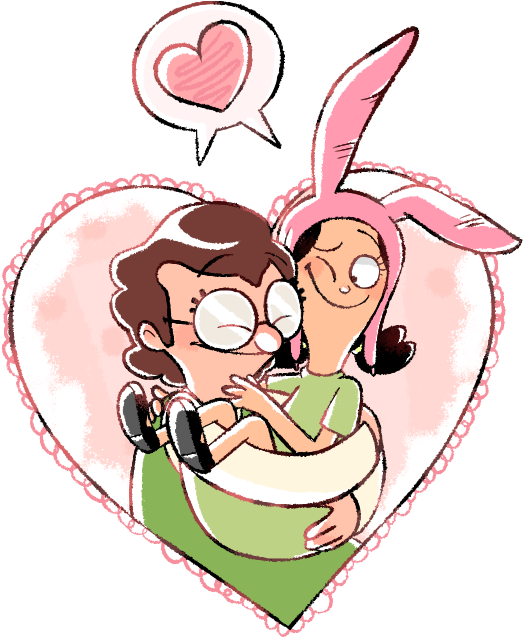 Dear Bob's Burgers, When Am I Gonna Get My Mr - Cartoon (553x690), Png Download