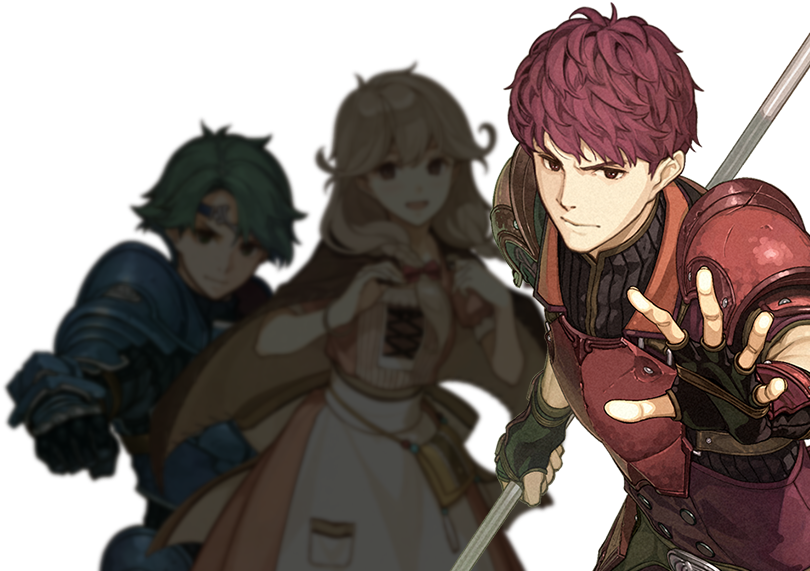 About Fire Emblem Echoes - Shadows Of Valentia Character Art (1000x768), Png Download
