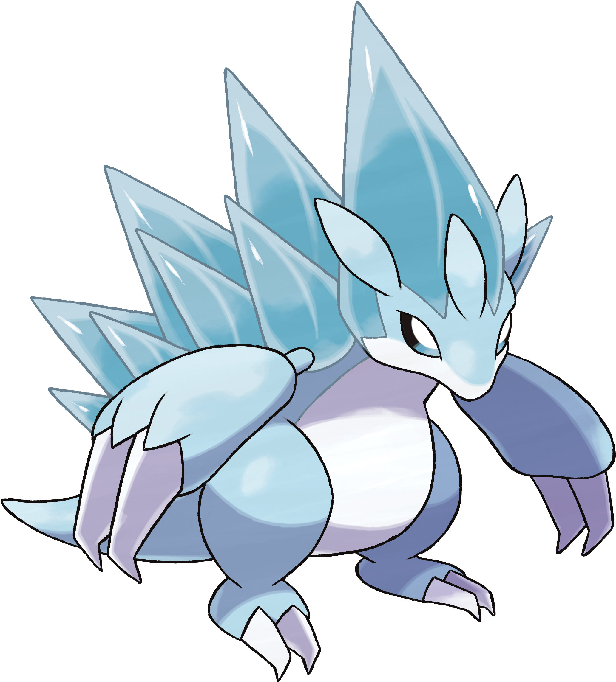 Alolan Sandslash (2232x2525), Png Download