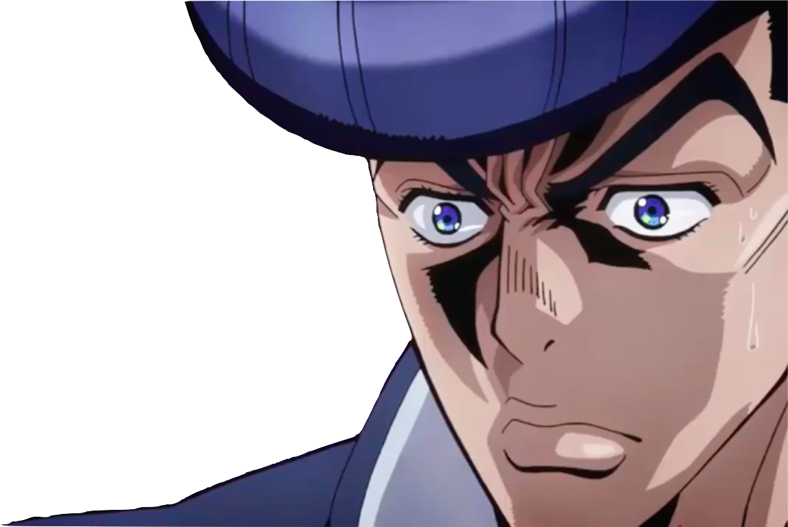 Fictional Character Cartoon Anime Vision Care - Jojo's Bizarre Adventure Meme Template (1147x768), Png Download