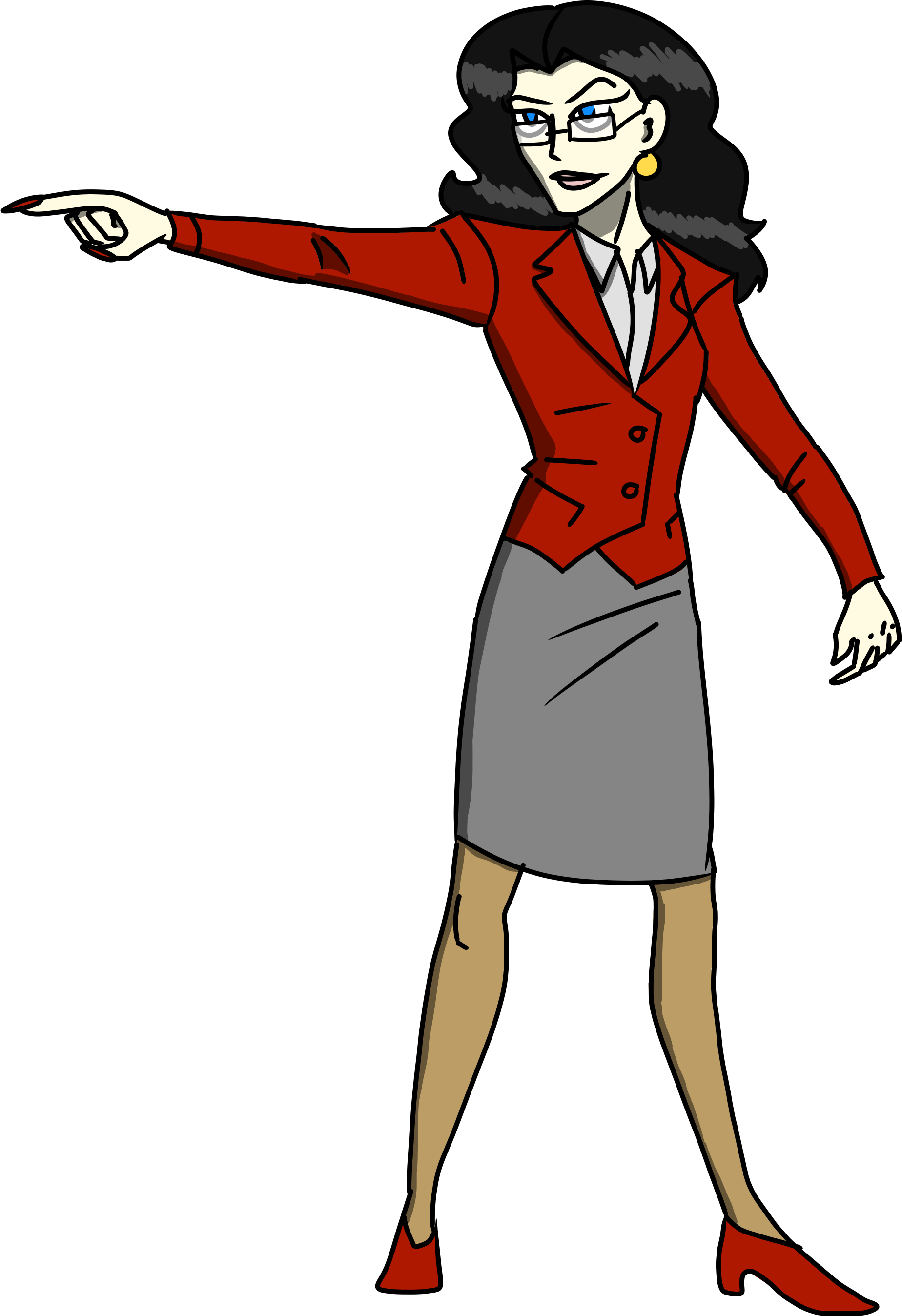 Carolina White 355 Kb - Cartoon (2491x3242), Png Download