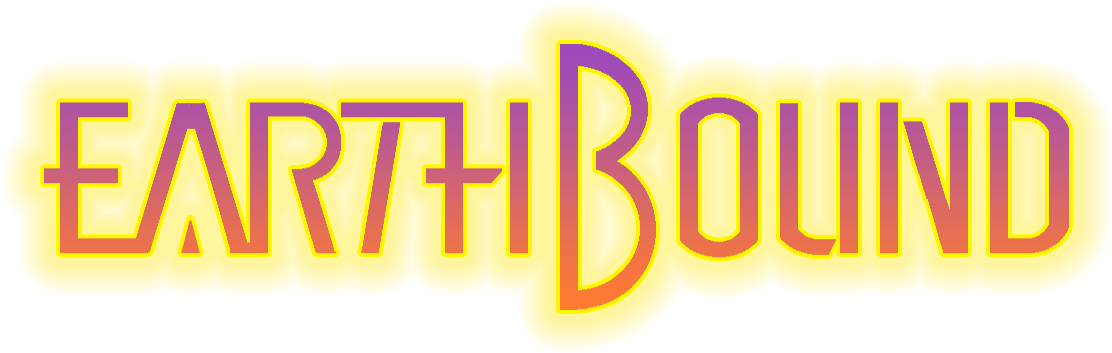 Eb Logo - Earthbound Logo Png (1150x500), Png Download