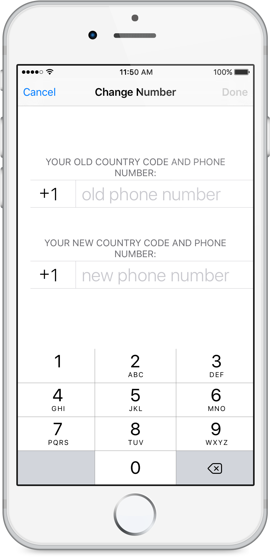 Changing Your Phone Number - Tempro Cbl Smart Thermometer, Smart Accurate Universal (1002x1858), Png Download