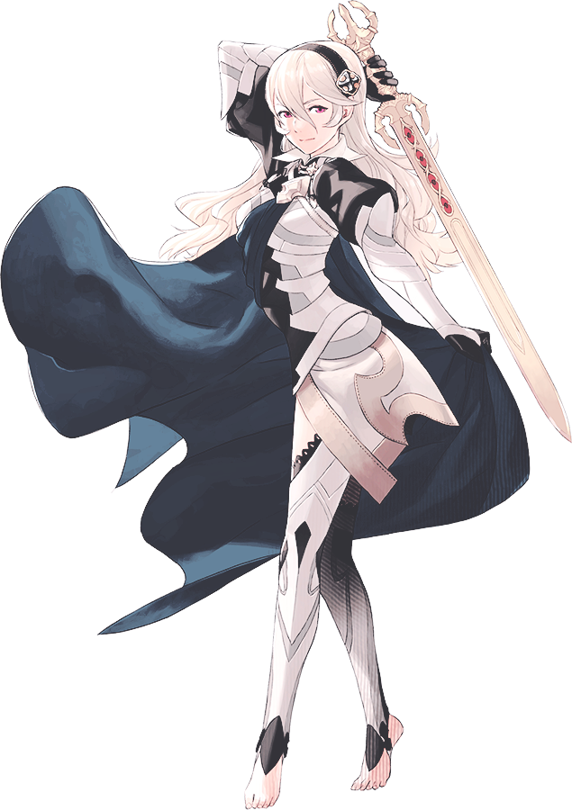 Corrin Kamui 2 - Fire Emblem Fates Birthright [3ds Game] (635x900), Png Download