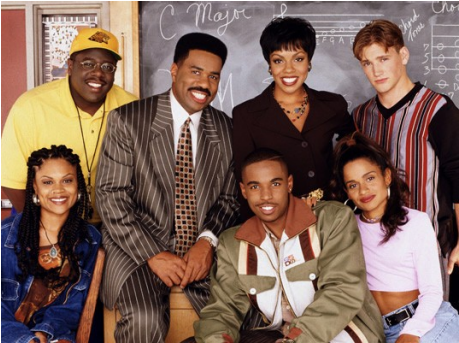 Here, In Its Third Season, The Parent 'hood Served - Steve Harvey 90s Show (608x342), Png Download
