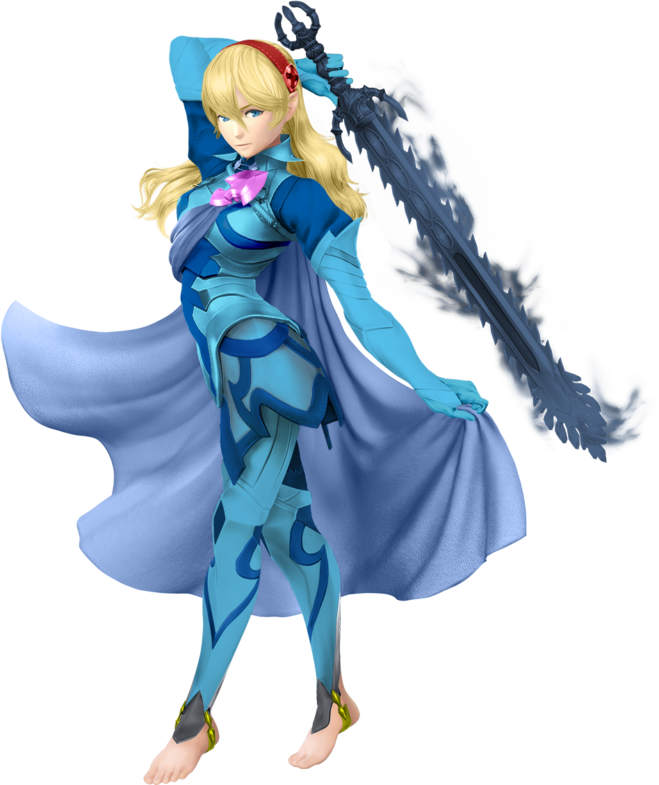 22 Feb - Corrin And Zss (1134x1134), Png Download