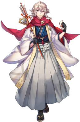 Corrin Enjoying Tradition Face - Fire Emblem Heroes Corrin (340x408), Png Download