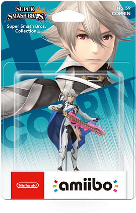 Super Smash Bros Collection - Super Smash Bros Corrin Amiibo (323x450), Png Download