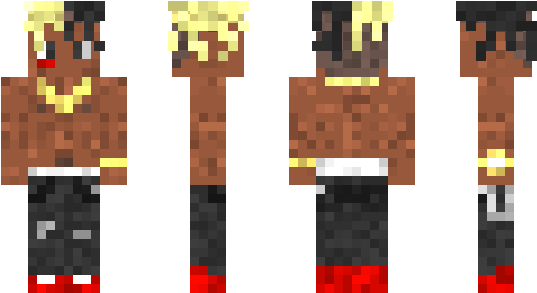 Minecraft Skin Fouseytube - Minecraft (600x348), Png Download
