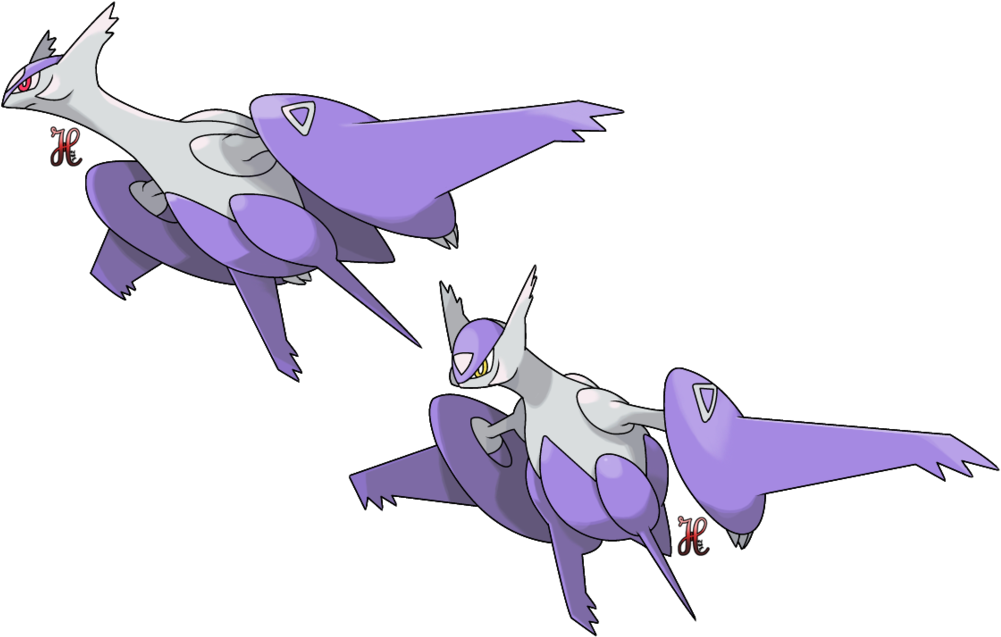 Mis Juegos De Pokemón Pokemon Latias, Latios And Latias, - Mega Latios E Latias (1024x693), Png Download