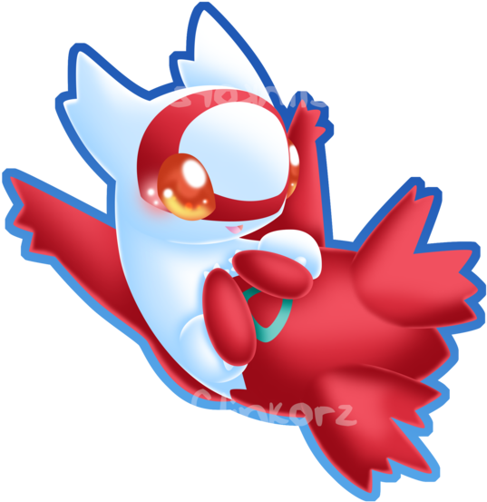 Latias V2 By Clinkorz On Deviantart - Pokemon Latias Kawaii (600x600), Png Download