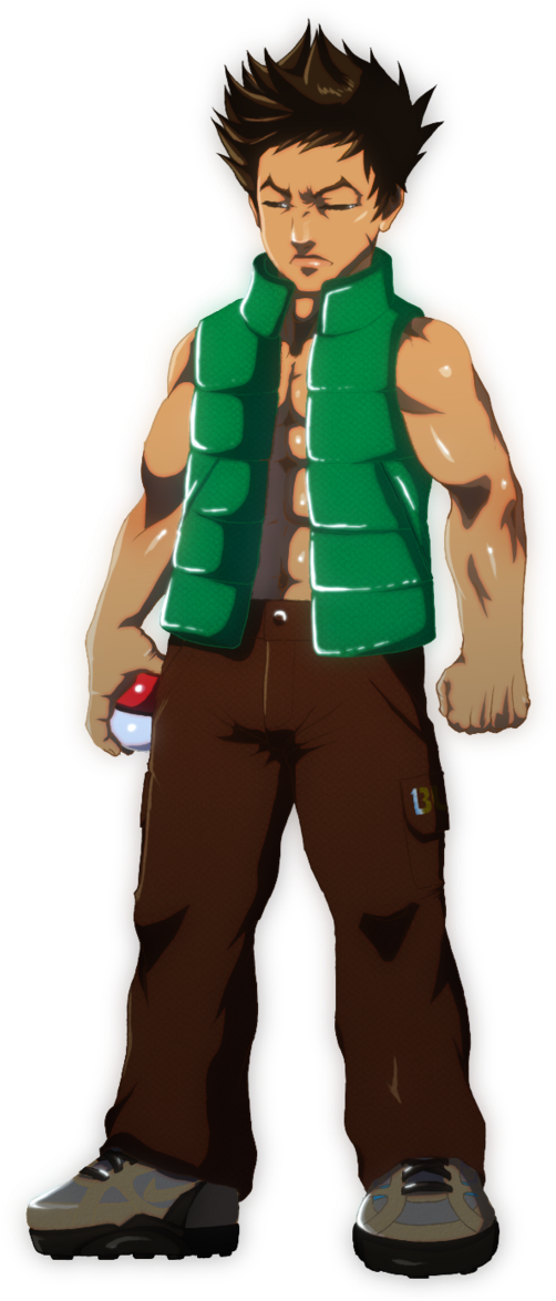 Brock Pokemon Character Art By Lljb3-d6lxwcc - Brock (676x1183), Png Download