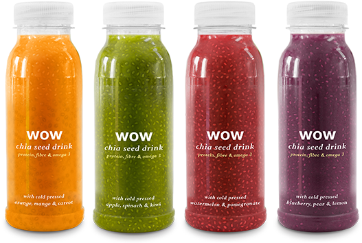 Chia-seed Based Drink Wows Europe - Wow Chia Seed Drink (600x400), Png Download